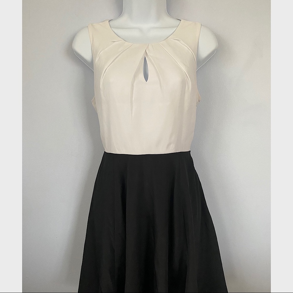 Keyhole Fit and Flare Dress